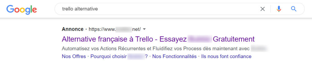 Trello Alternative Google Ads