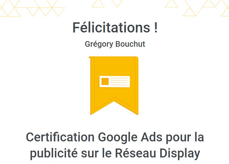 Certification Google 