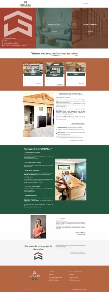 Guildea rénovation Capture écran